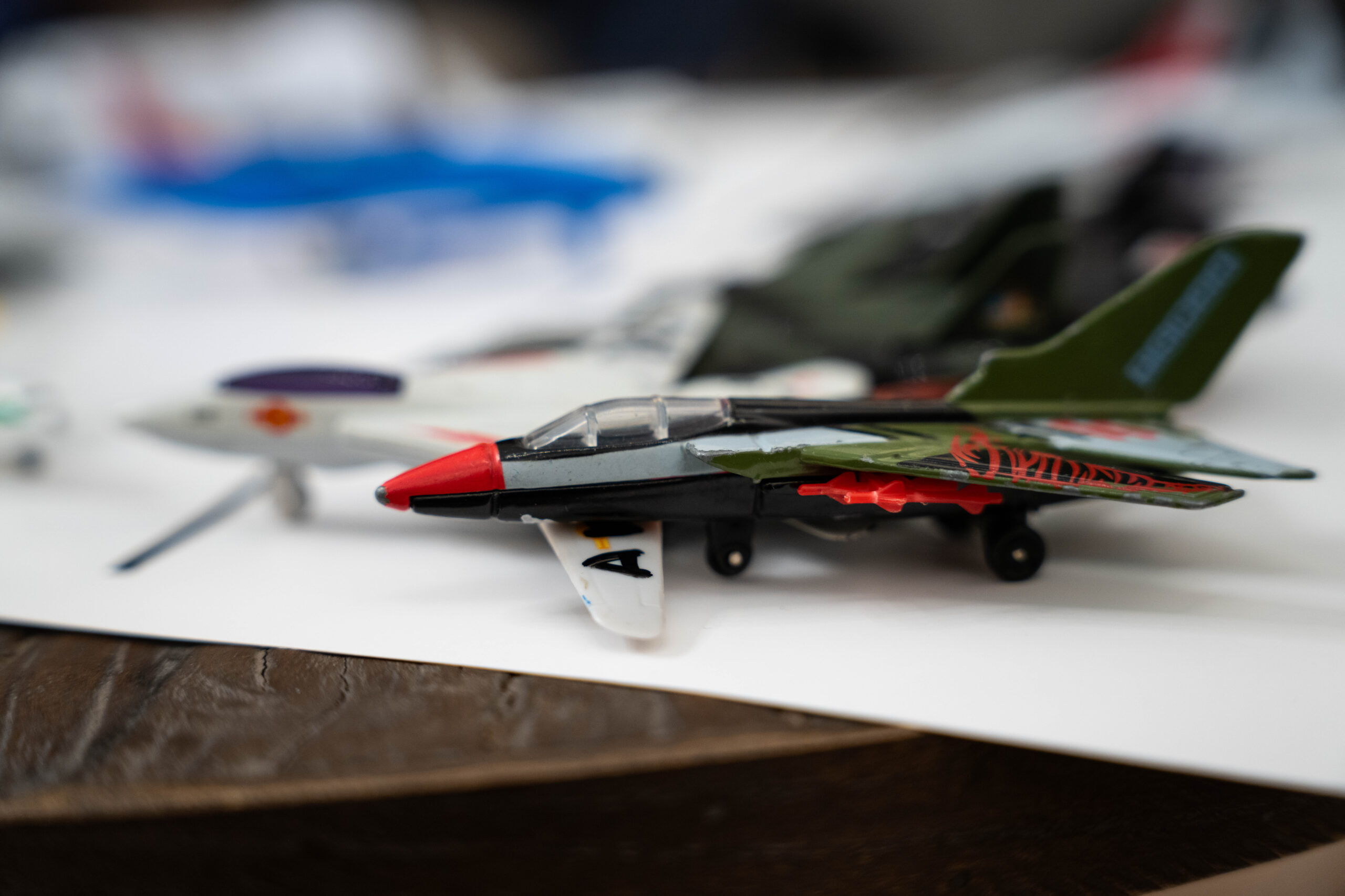 Mini plane figure at Afterburner 2025